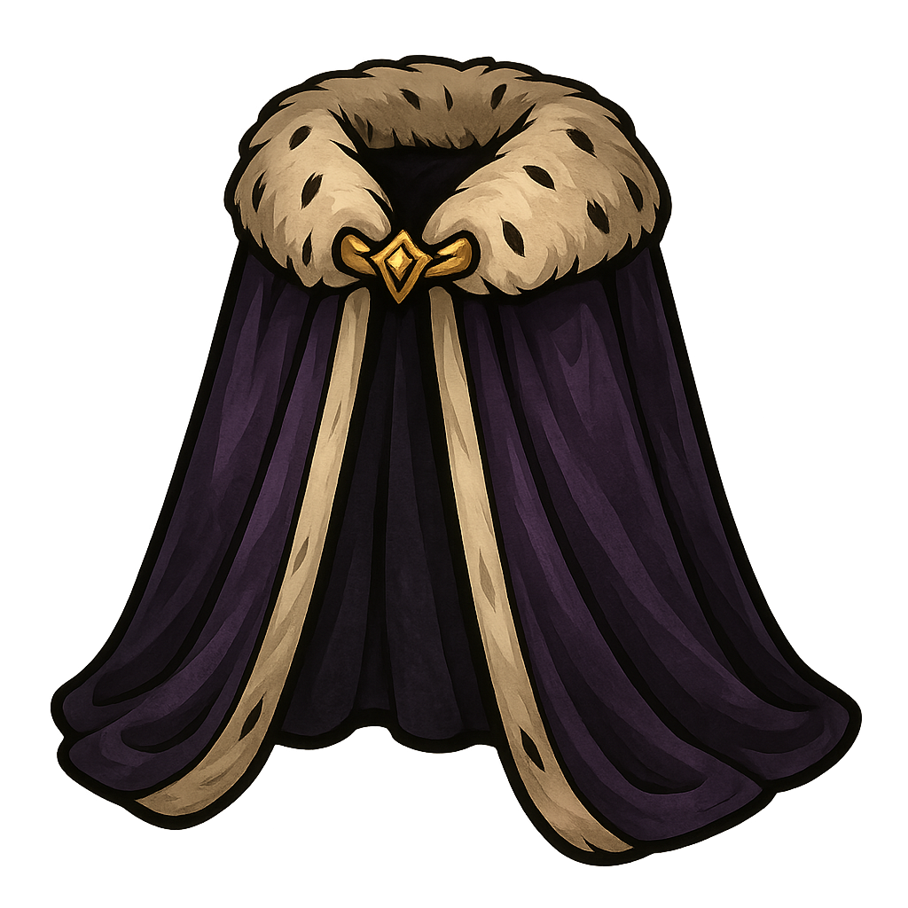 Back Royal Cloak Uncommon T0 None