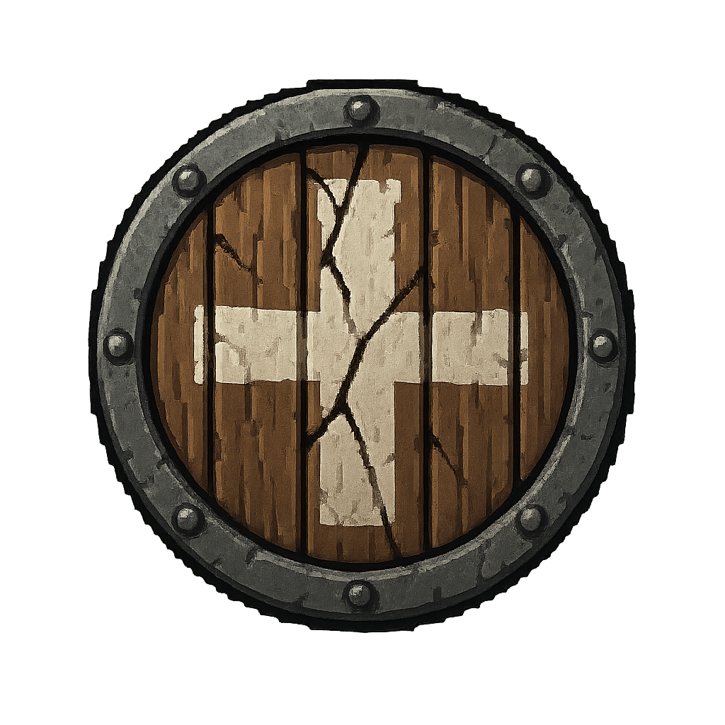 Splintered Training Shield