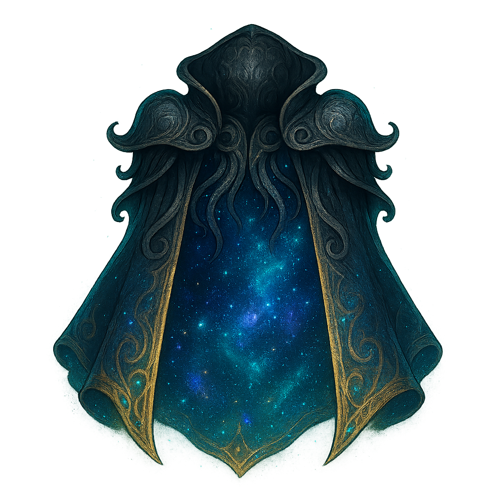 Eld Cthulhu Spawn Cloak