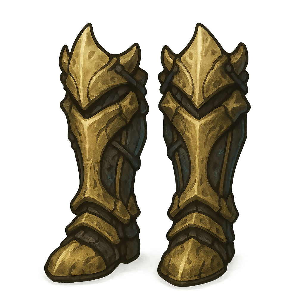 Feet Bone Greaves Uncommon T0 None