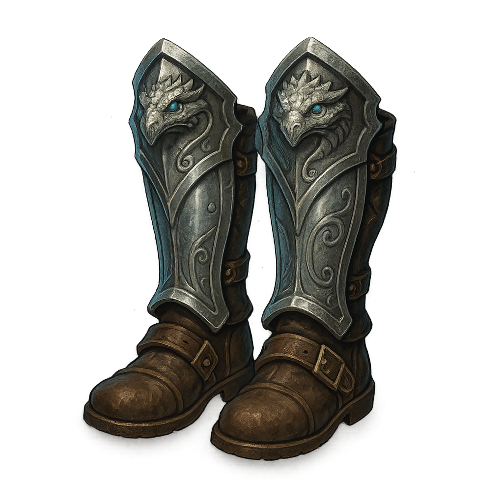 Feet Iron Greaves