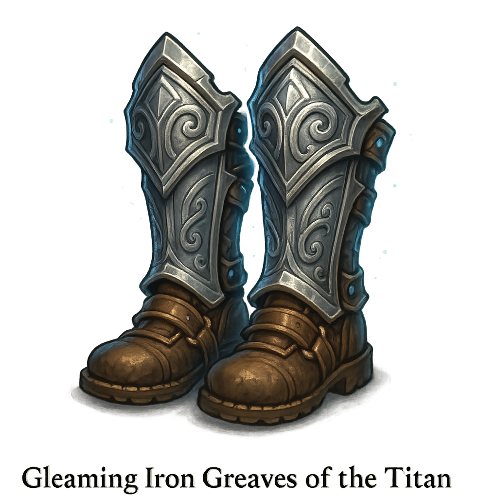 Feet Iron Greaves