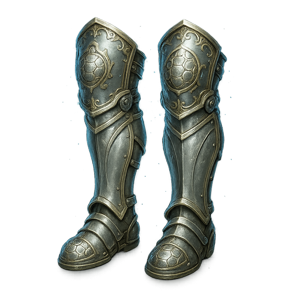Feet Steel Greaves