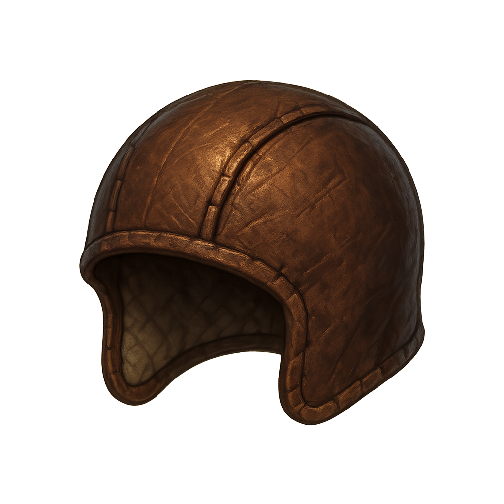 Leather Cap