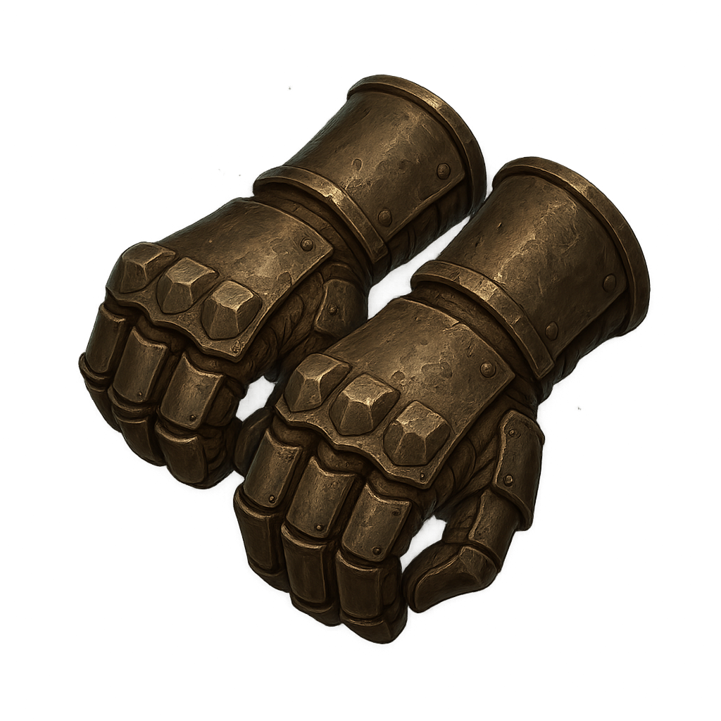 Hands Iron Gauntlets