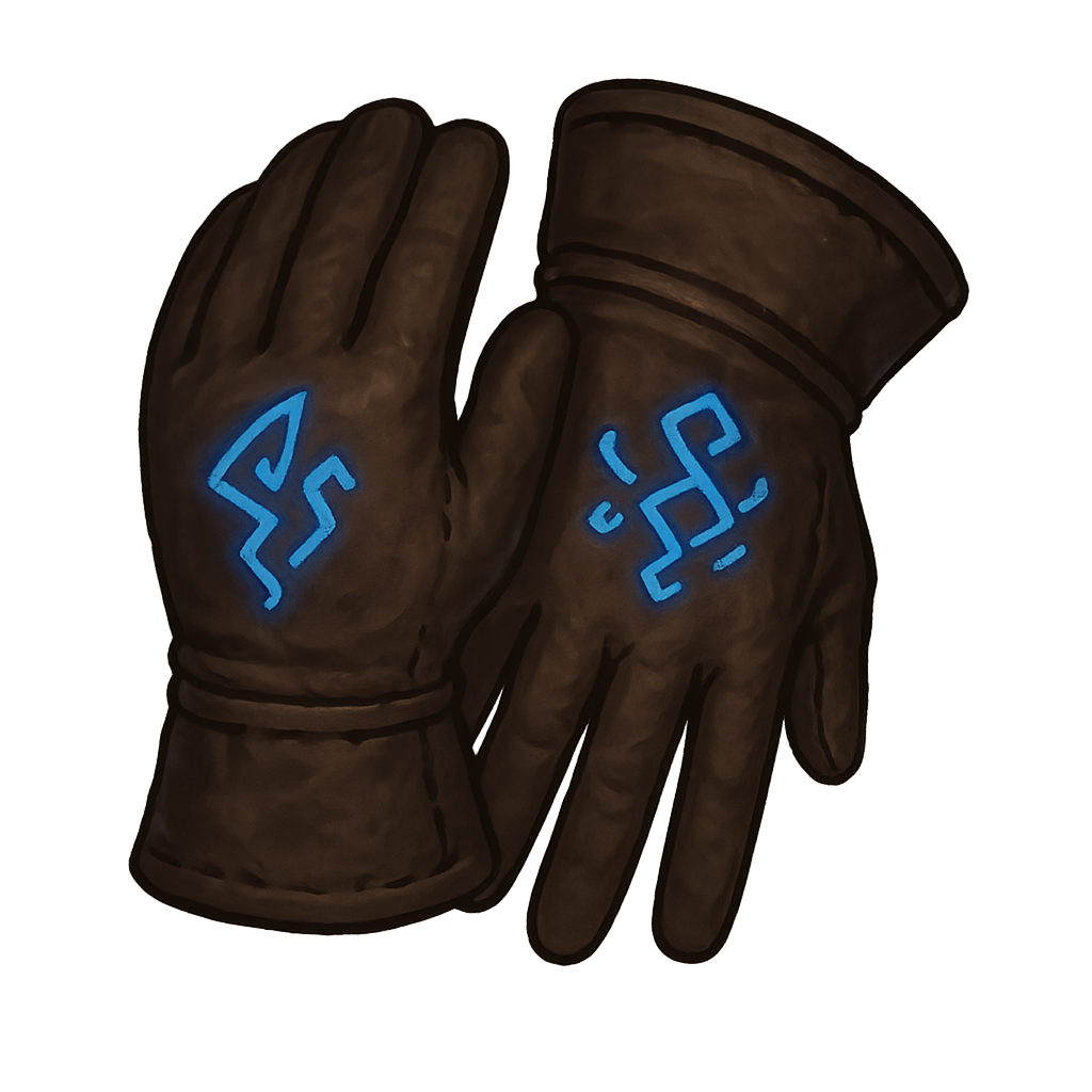 Hands Runed Gloves Common T0 None