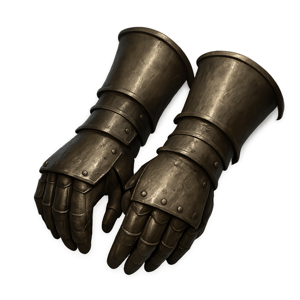 Hands Steel Gauntlets