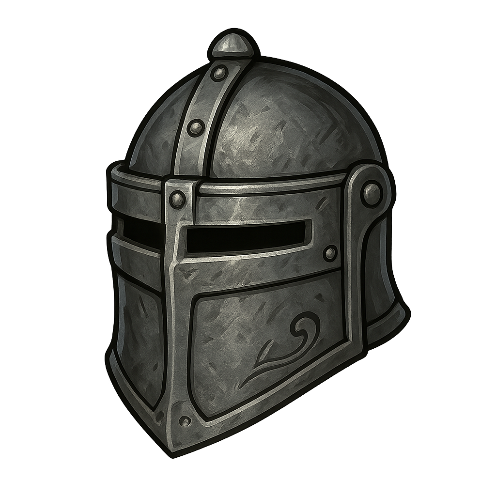 Head Steel Visor Uncommon T0 None